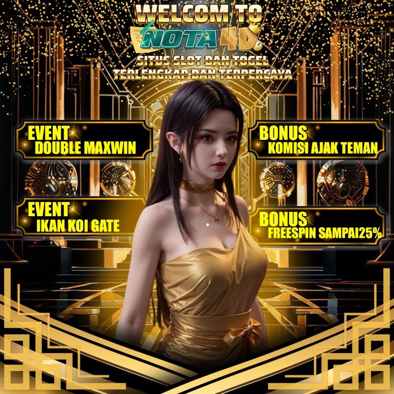 Nota4D: Situs Slot dan Togel Terbesar di Indonesia